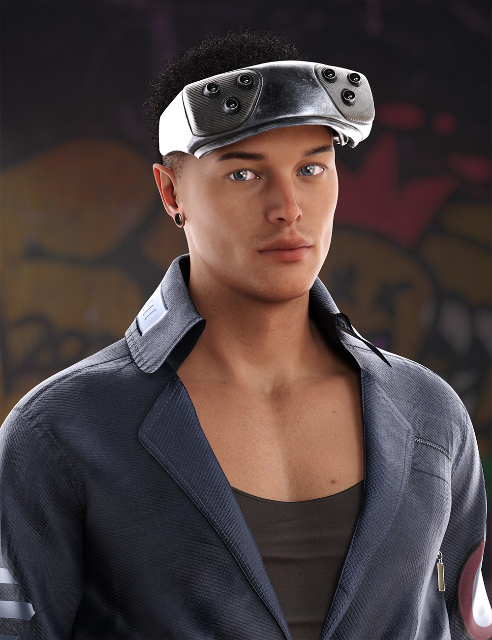 Mark HD for Genesis 8.1 Male by: Chrryt, 3D Models by Daz 3D