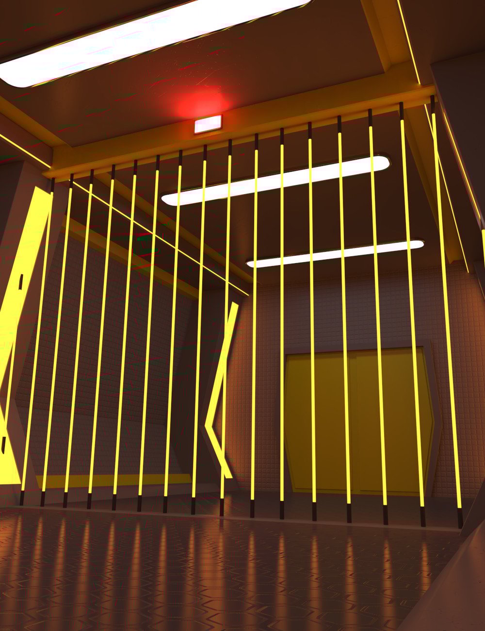 Sci Fi Lockdown Interior