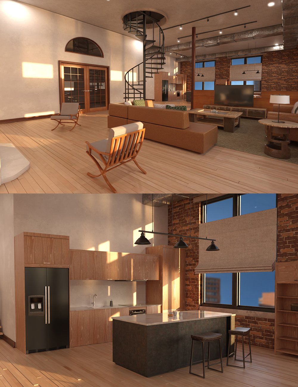 Bulverton House by: Tesla3dCorp, 3D Models by Daz 3D