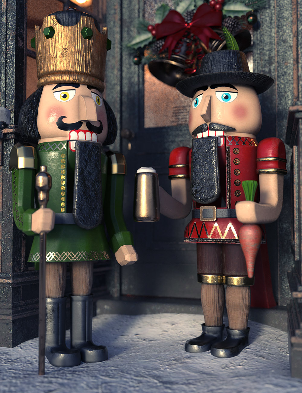Nutcracker Props by: ForbiddenWhispersDavid Brinnen, 3D Models by Daz 3D