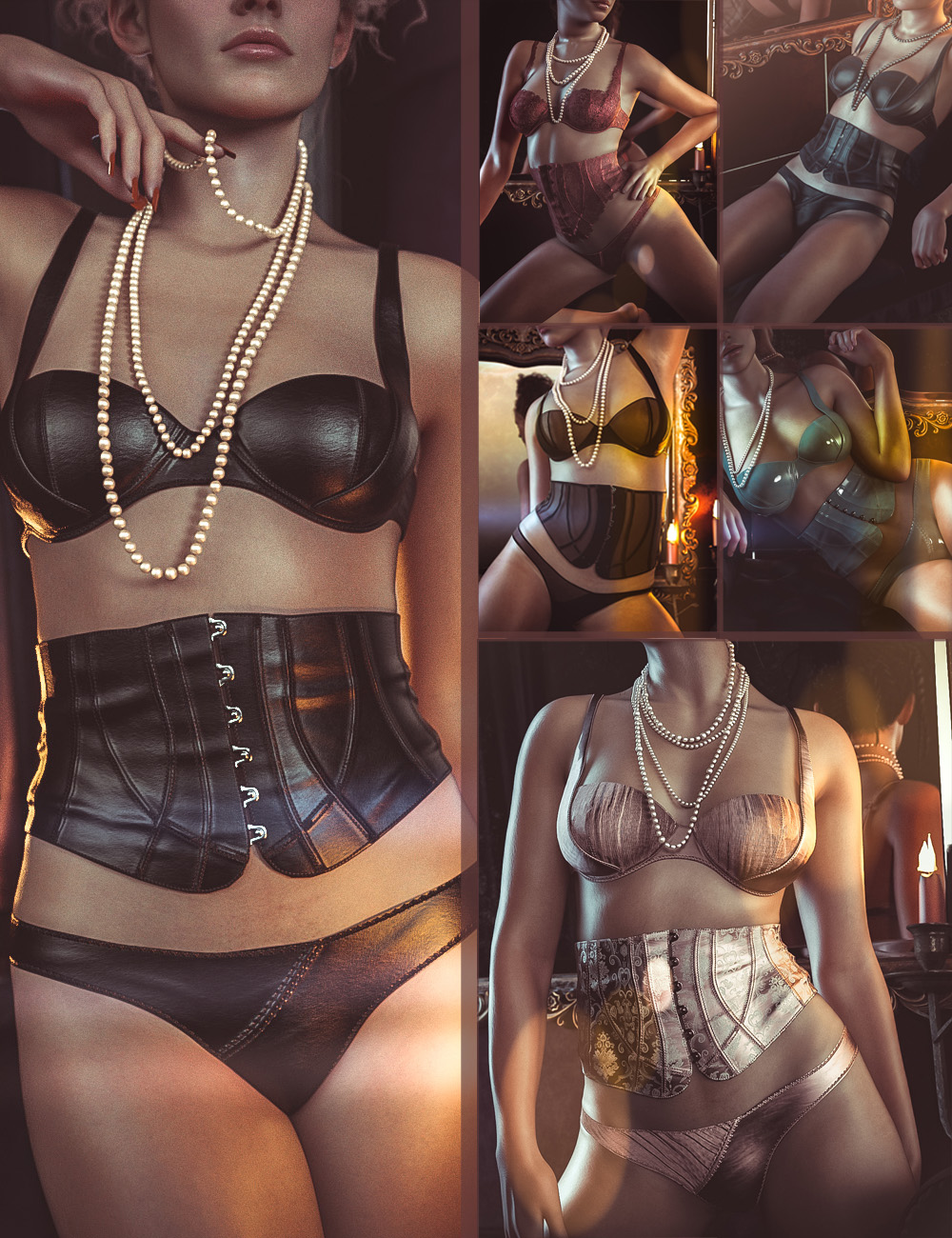 CB After Dark 01 Mega Bundle by: CynderBlue, 3D Models by Daz 3D