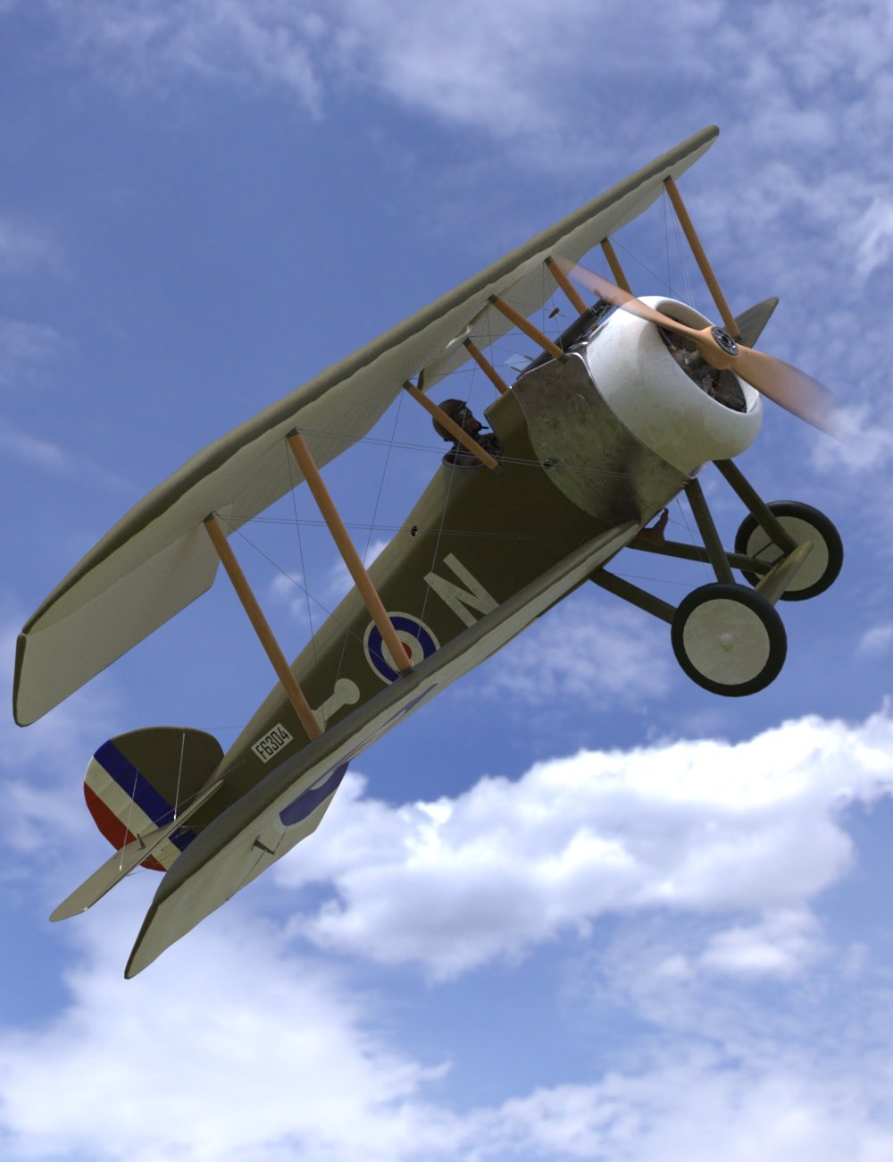 Sopwith Camel by: Falcontruth, 3D Models by Daz 3D