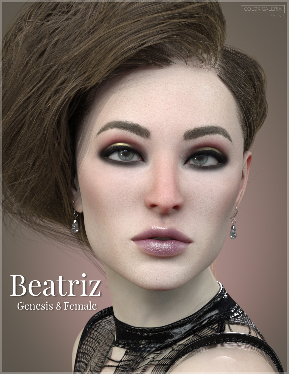 Beatriz for Genesis 8 Female by: Color Galeria, 3D Models by Daz 3D