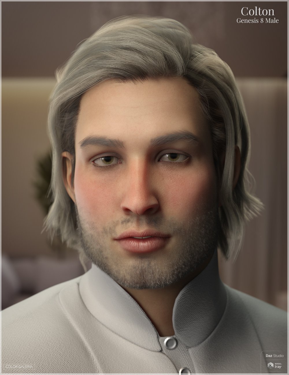 CGI Colton for Genesis 8 Male by: Color Galeria, 3D Models by Daz 3D