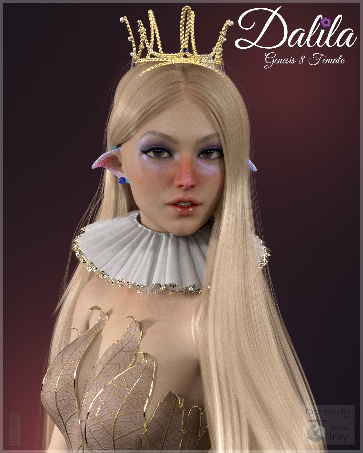 MYKT Dalila for Genesis 8 Female by: Color Galeria, 3D Models by Daz 3D