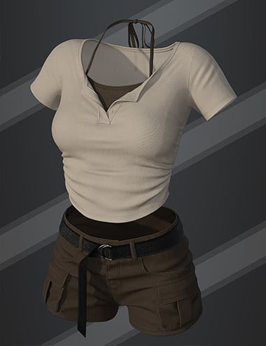 dForce SU Fashion Suit for Genesis 9, 8.1, and 8 Female