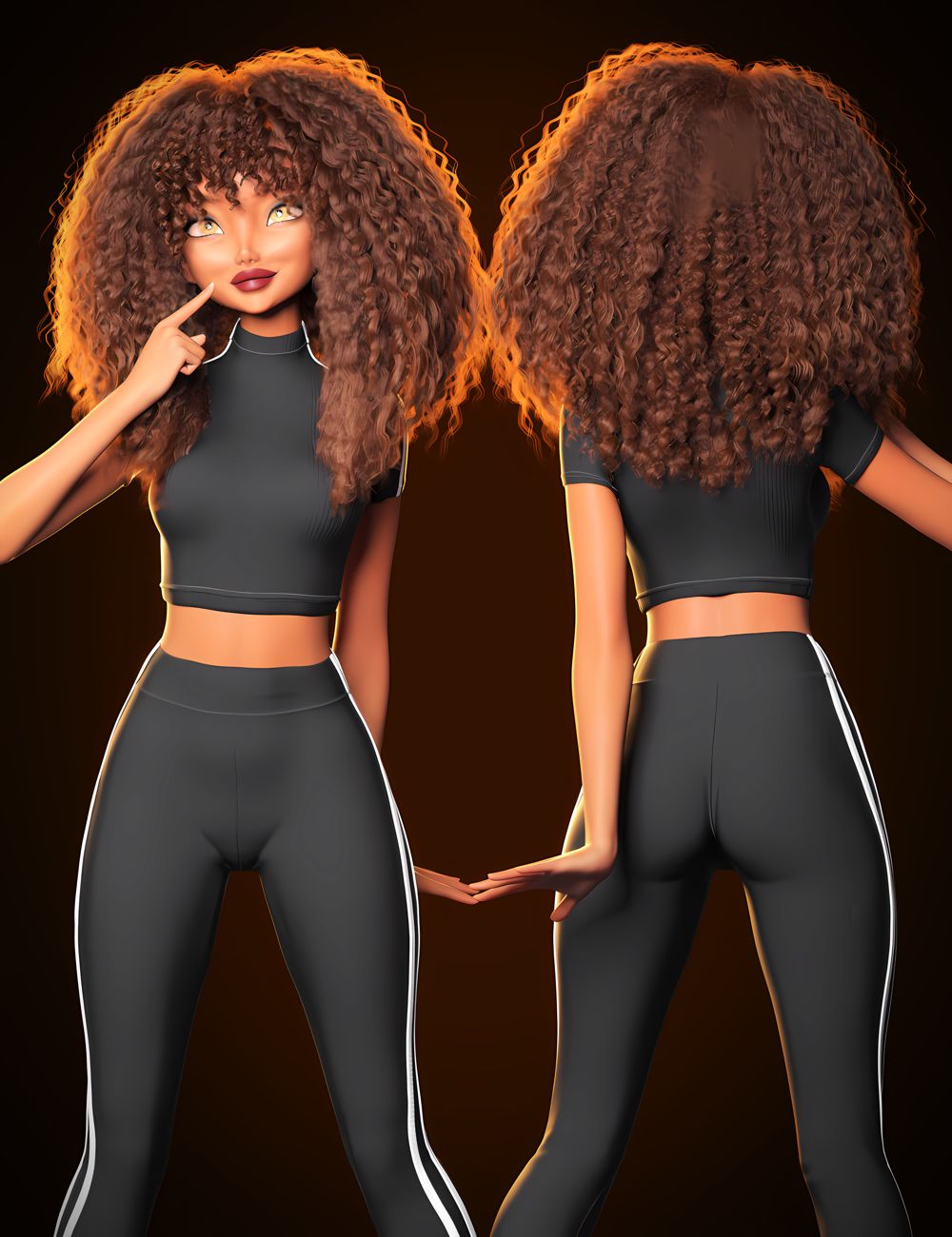 Fpd rose for genesis 9 daz 3d