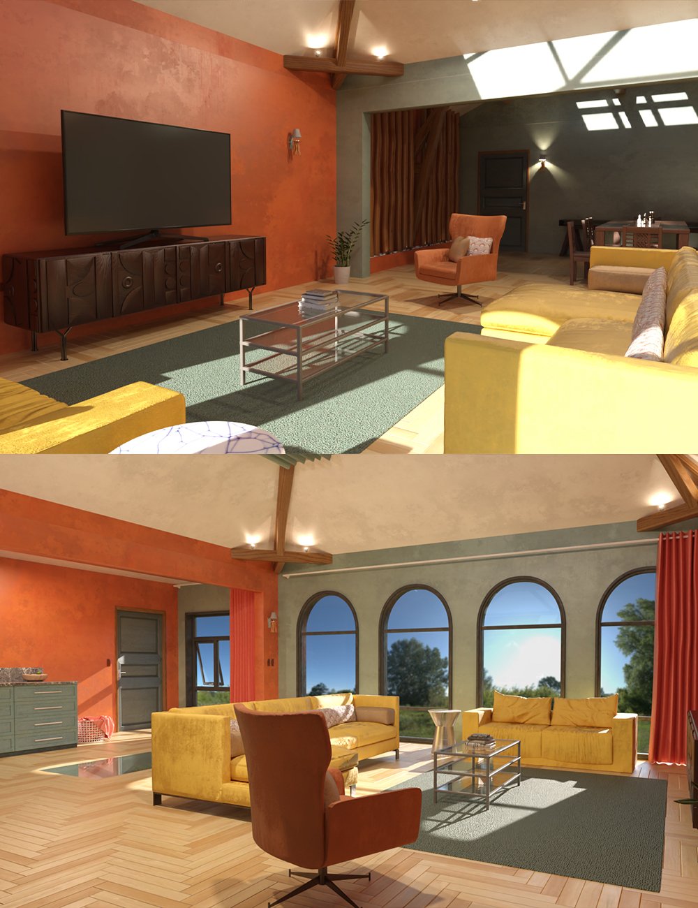 Tranquil House by: Tesla3dCorp, 3D Models by Daz 3D