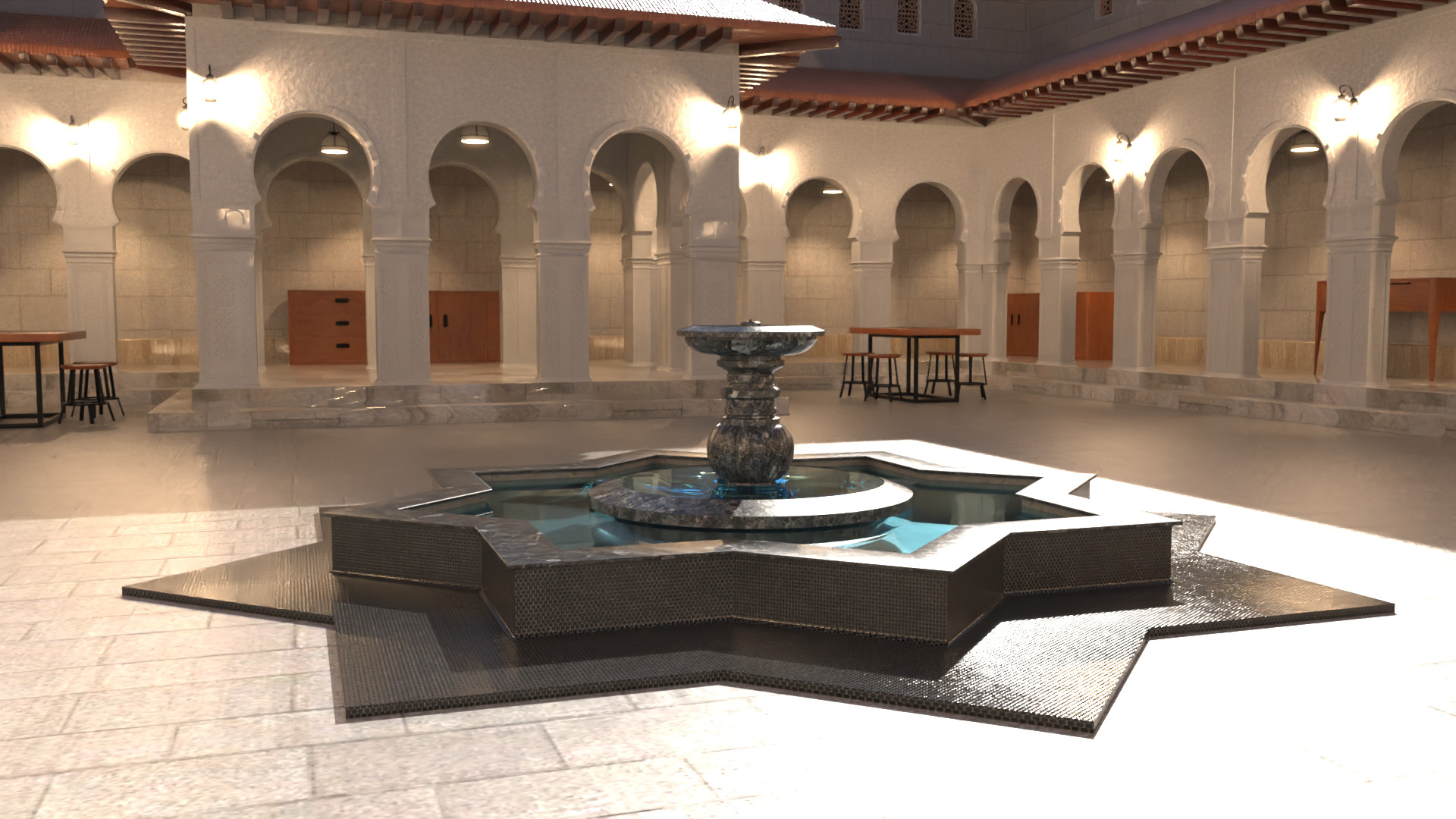 The Courtyard Fountain