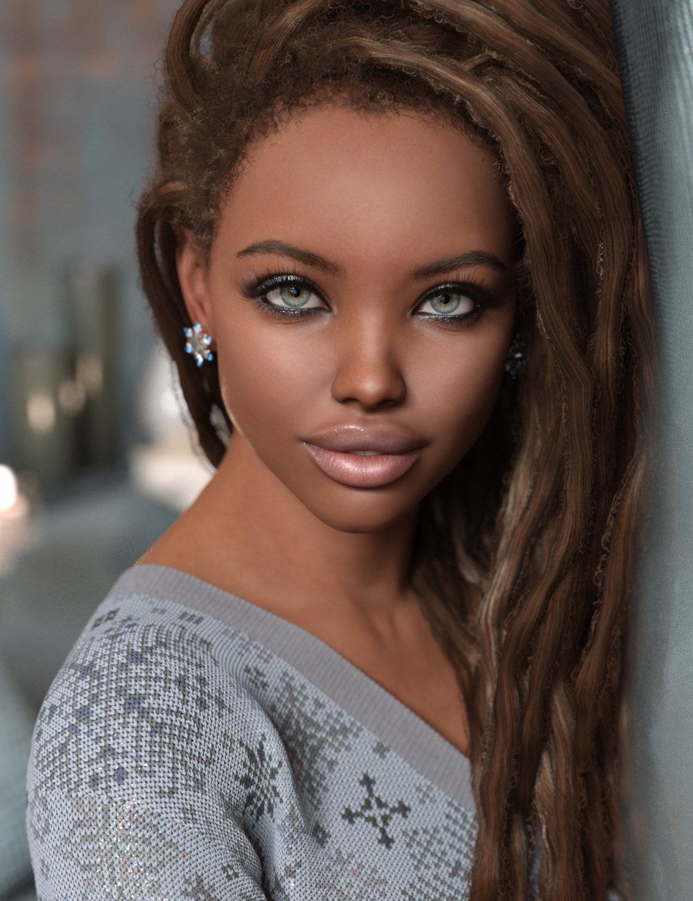 Addy natalee and expressions for genesis 9 daz 3d