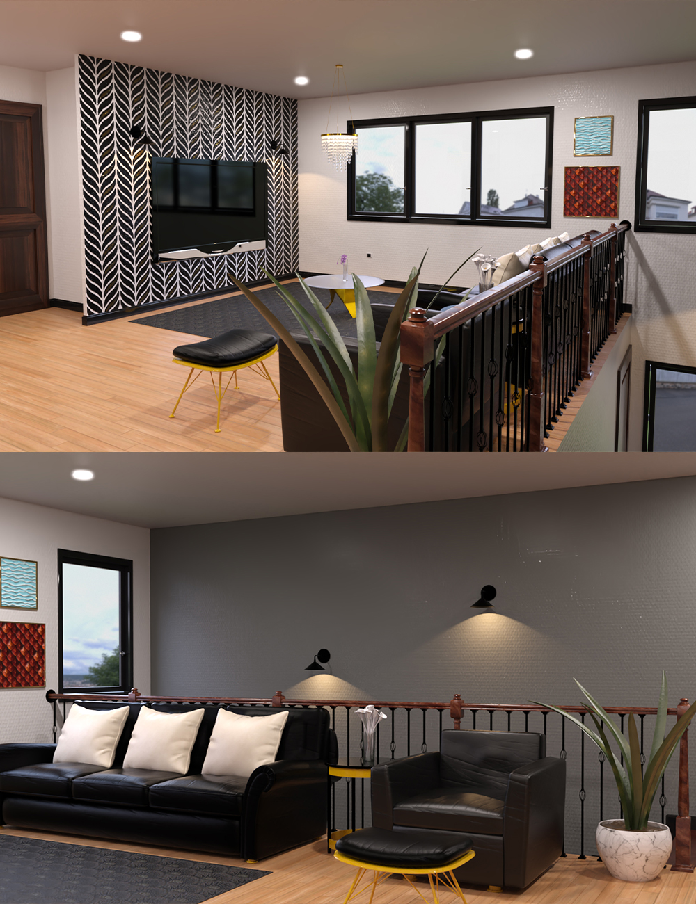 Study Homeroom by: bituka3d, 3D Models by Daz 3D