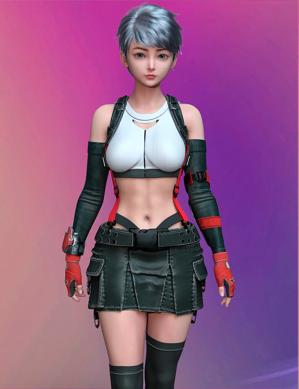 PN Alya for Genesis 9 by: Pendragon, 3D Models by Daz 3D