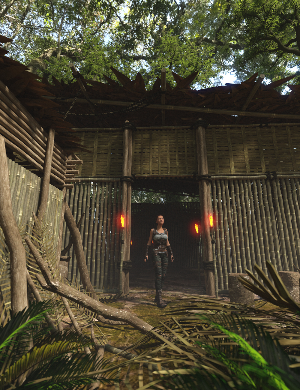 Jungle Huts 2