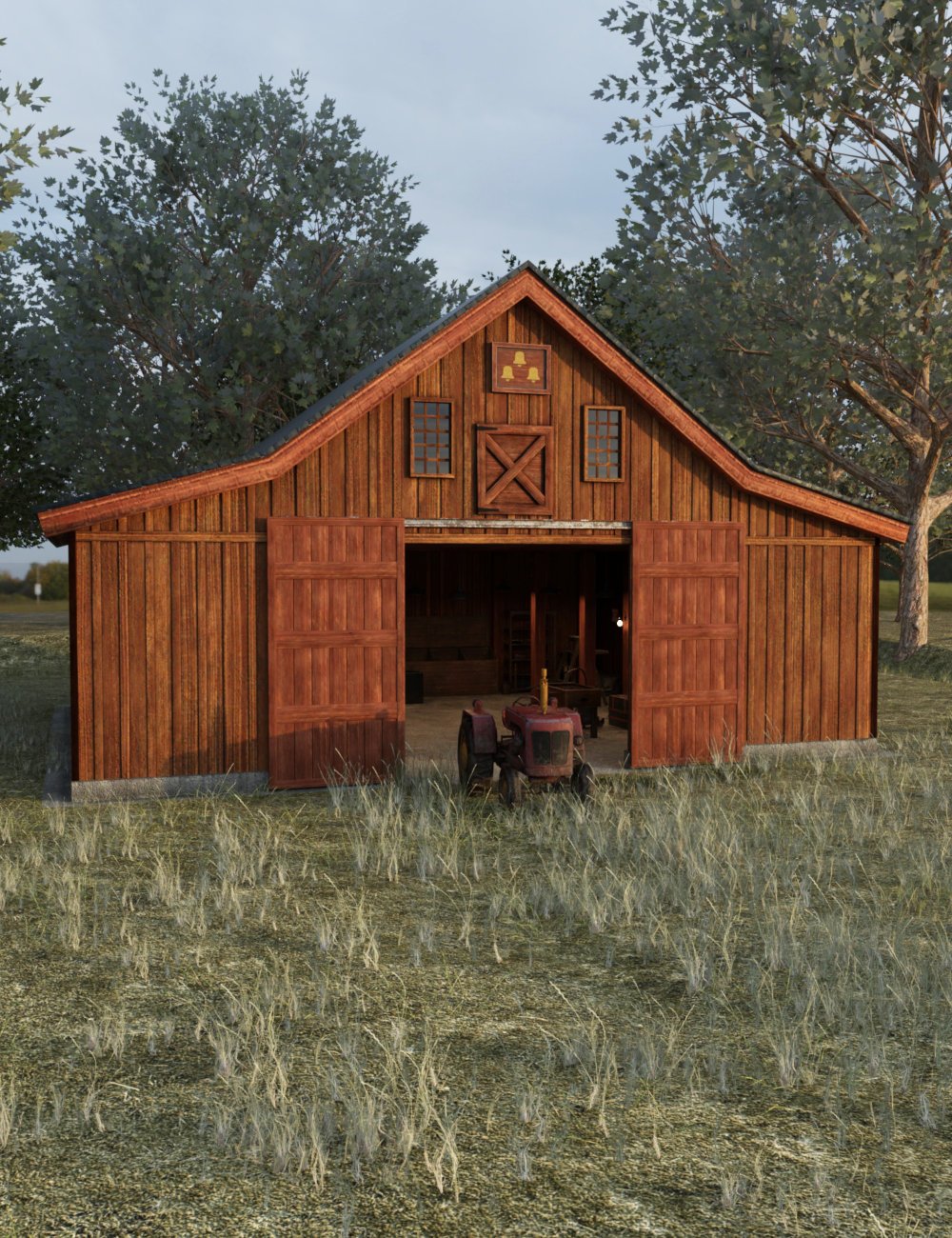 FG Farm Barn by: IronmanFugazi1968, 3D Models by Daz 3D