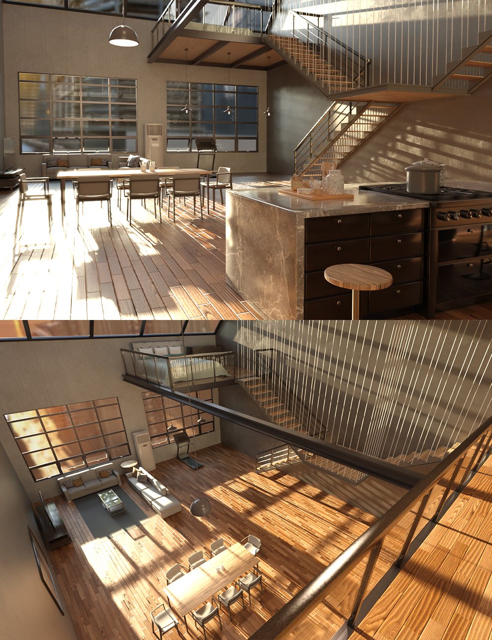 Urban Comfy House by: Tesla3dCorp, 3D Models by Daz 3D