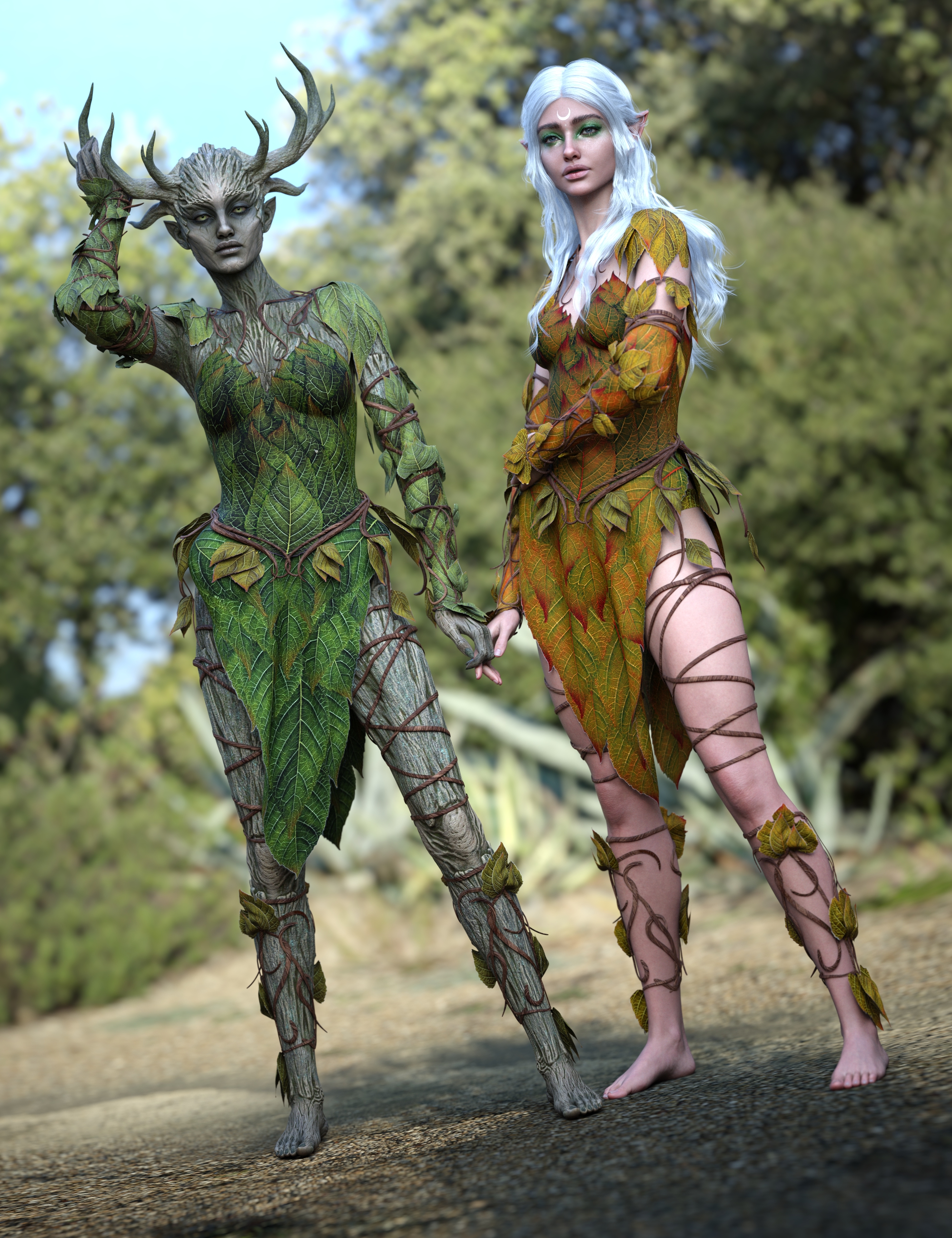 dForce The Faye Outfit Texture Add-On