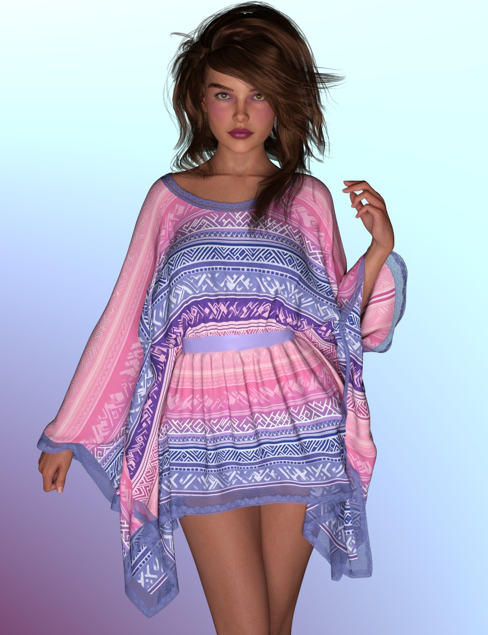 ROUND NECK KAFTAN THE BODYGUARD main image 1