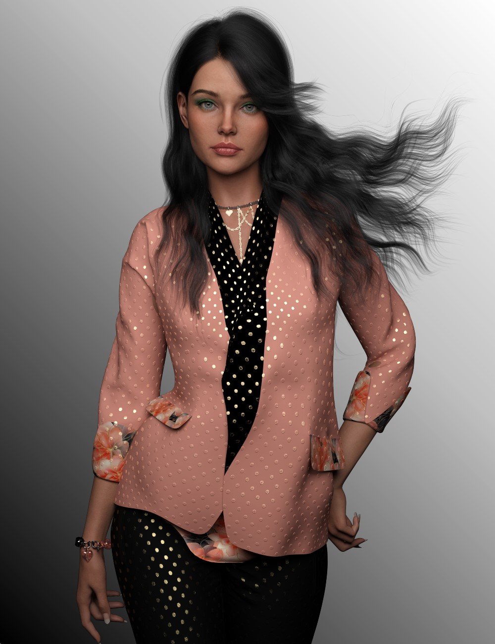 L3D Supreme Elaia Outfit by: LUNA3D, 3D Models by Daz 3D