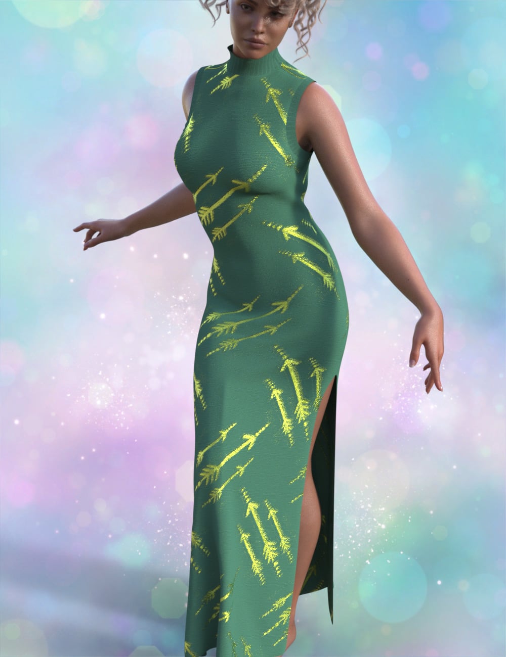 DNA dForce Abby Dress for Genesis 9 | Daz 3D