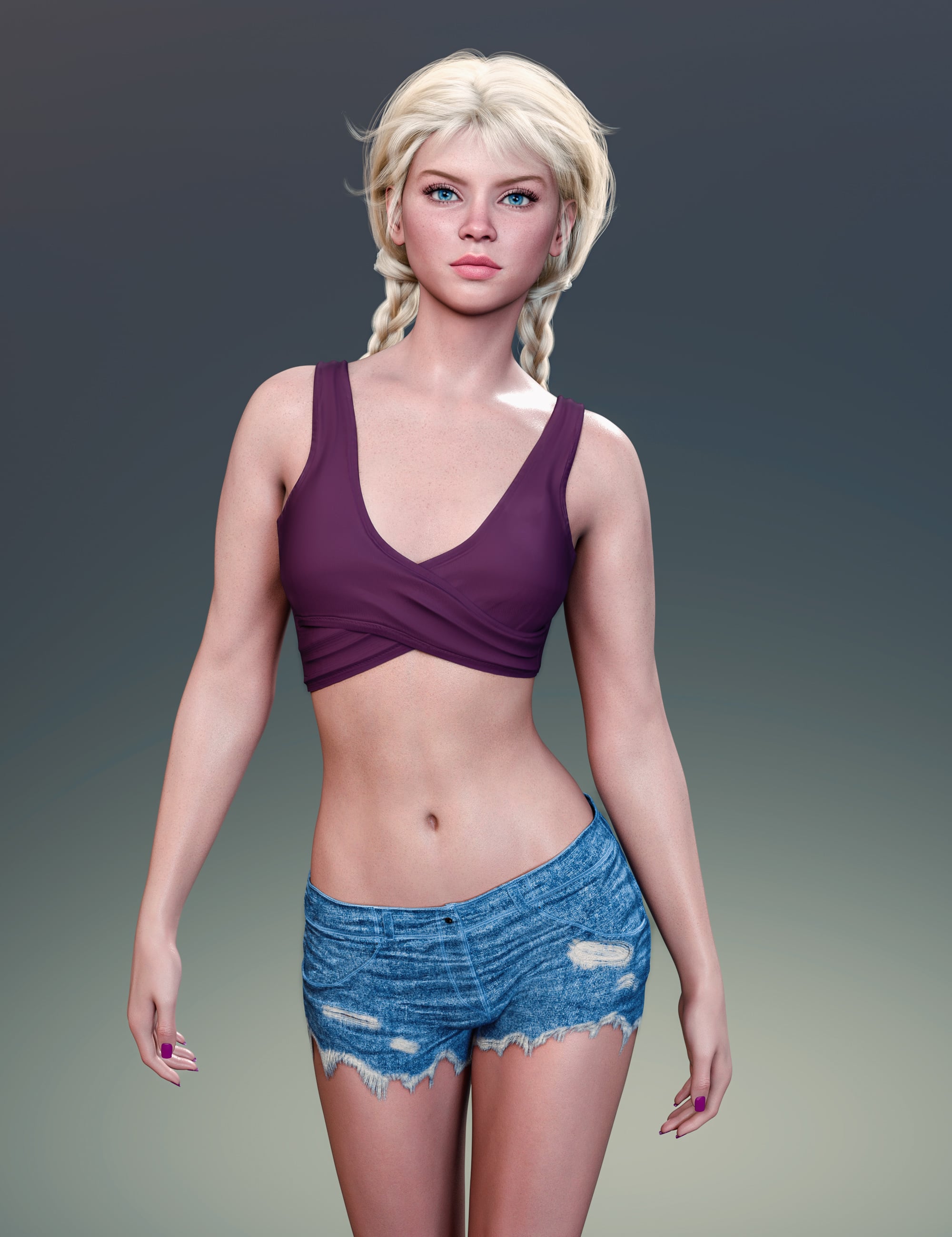 CJ Florin HD For Genesis 9 | Daz 3D