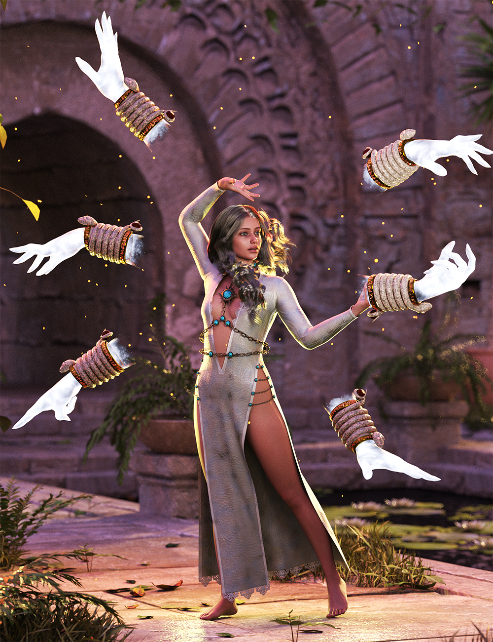 Magical Hands Poses for Genesis 9