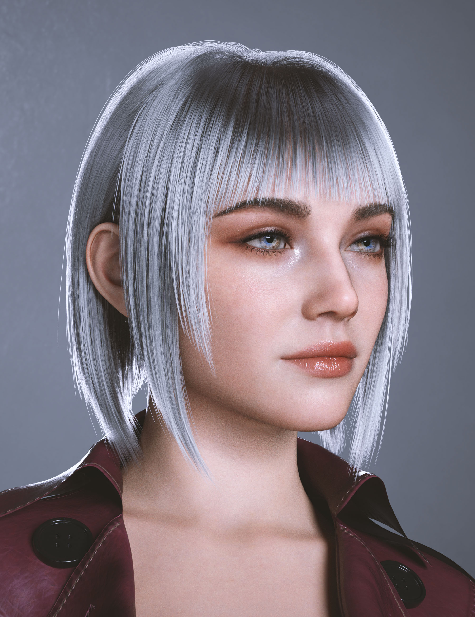 dForce AK Virtuous Hair for Genesis 9