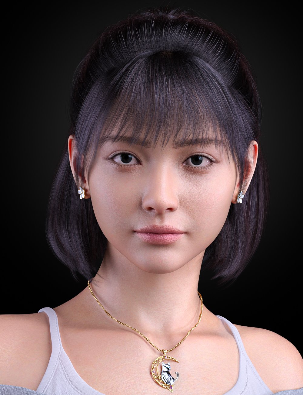 K3D Krisda for Genesis 9 by: Kelambi3D, 3D Models by Daz 3D