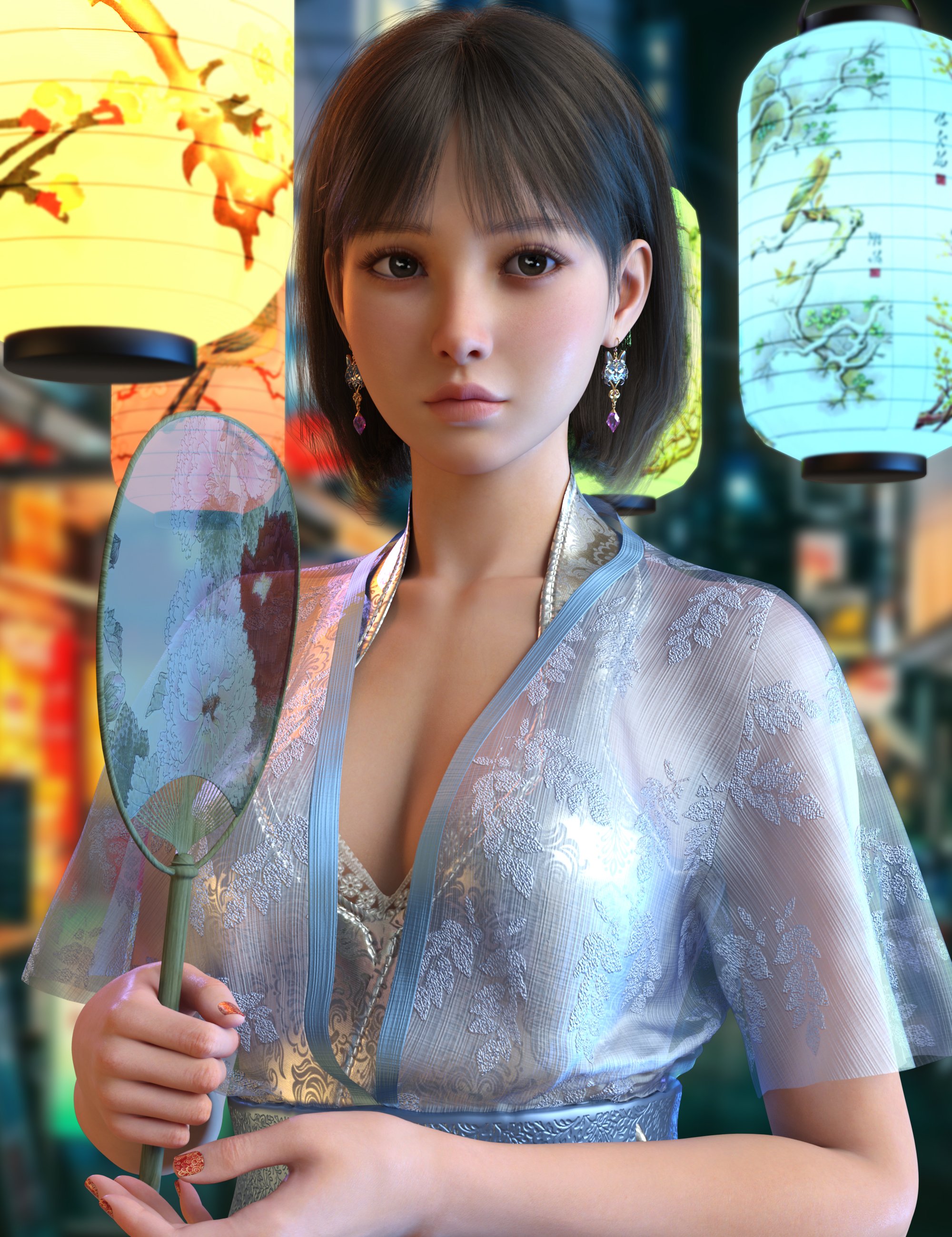 Vo Mieko HD for Genesis 9 by: VOOTW, 3D Models by Daz 3D