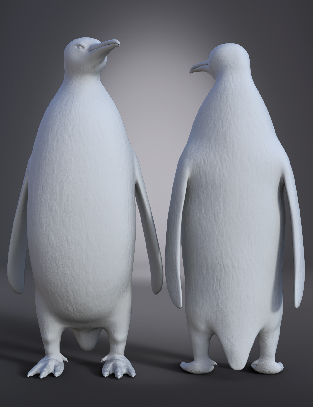 Emperor Penguins Daz 3d