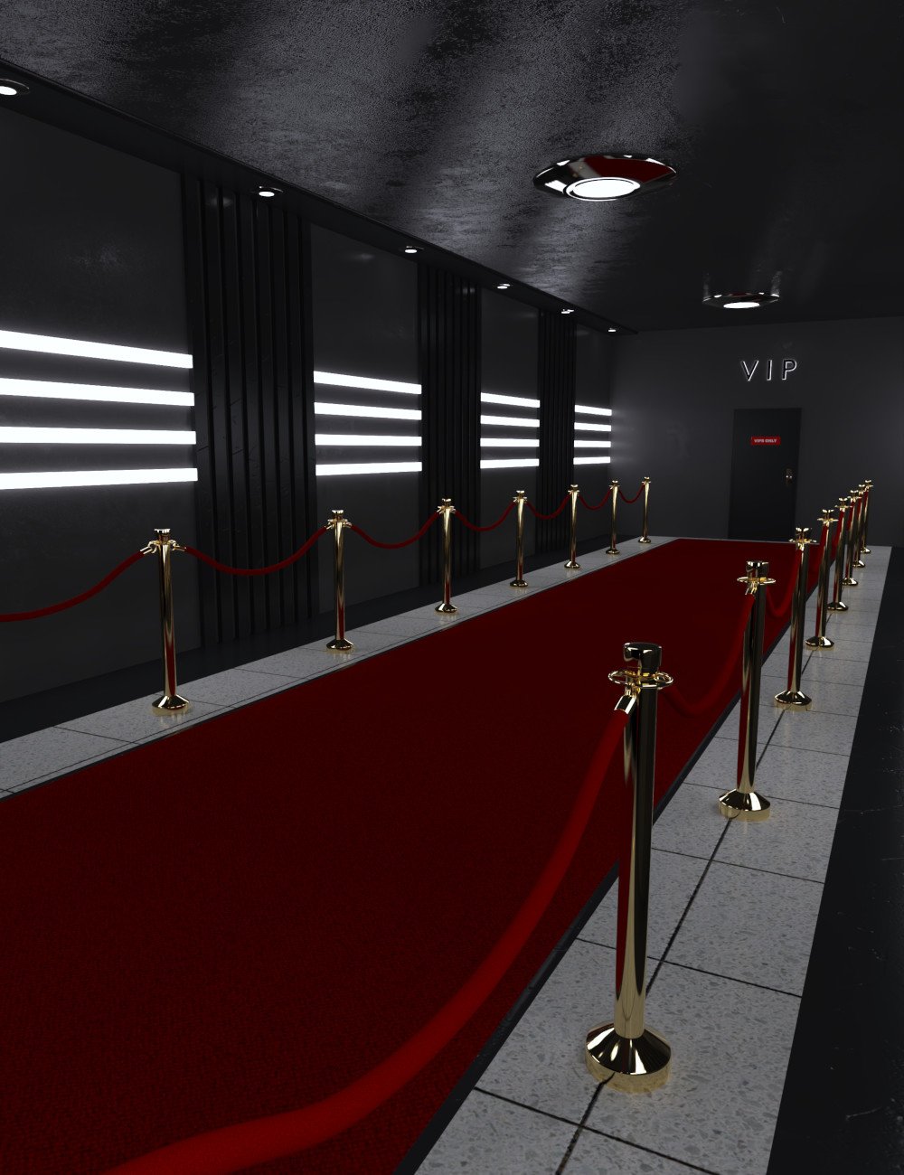 VIP Entrance by: DigiWorker3D, 3D Models by Daz 3D