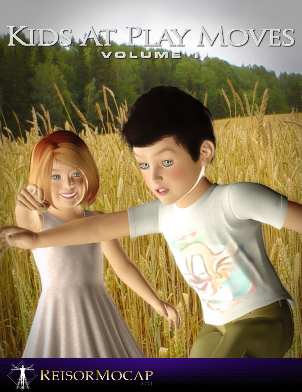 Kids at Play Moves Vol 1 by: Reisormocap, 3D Models by Daz 3D