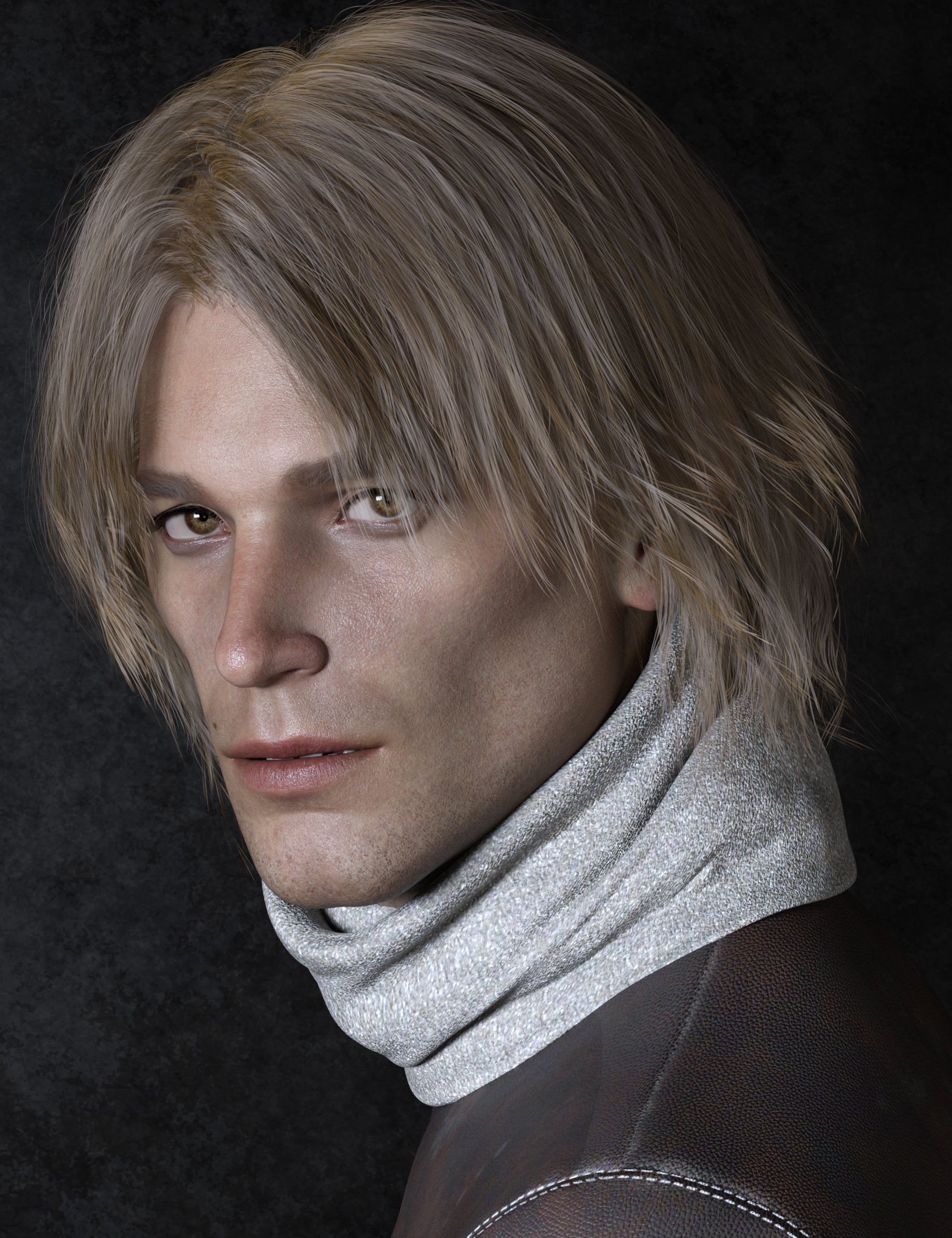 Phx Gil HD for Genesis 9 Masculine by: Phoenix1966, 3D Models by Daz 3D