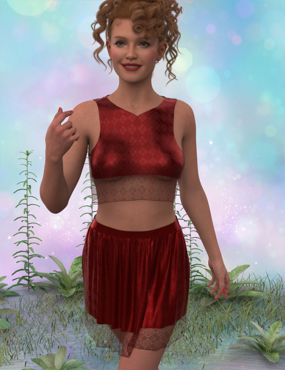 DNA dForce Dora Outfit for Genesis 9