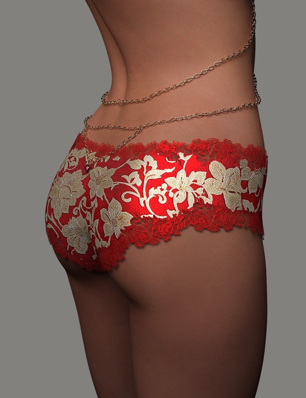 L3D Lovelies Texture Add On Girl Boxers