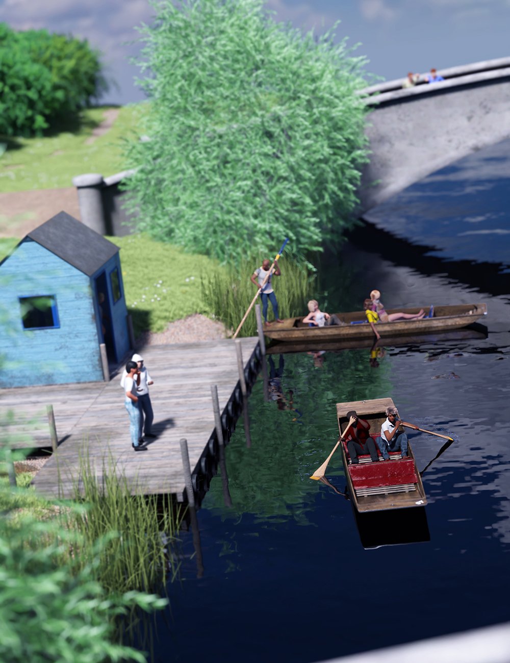 TAFF’s Punting on the River