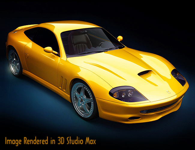 FM555 Sportscar by: Dreamscape-Creations, 3D Models by Daz 3D