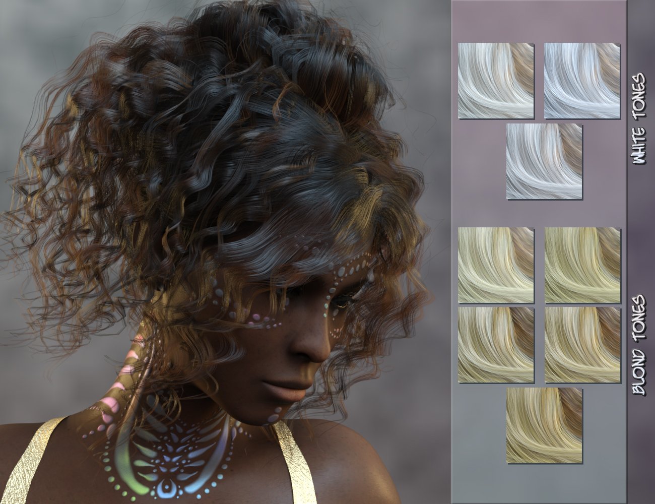 AB Natural Hair Shaders