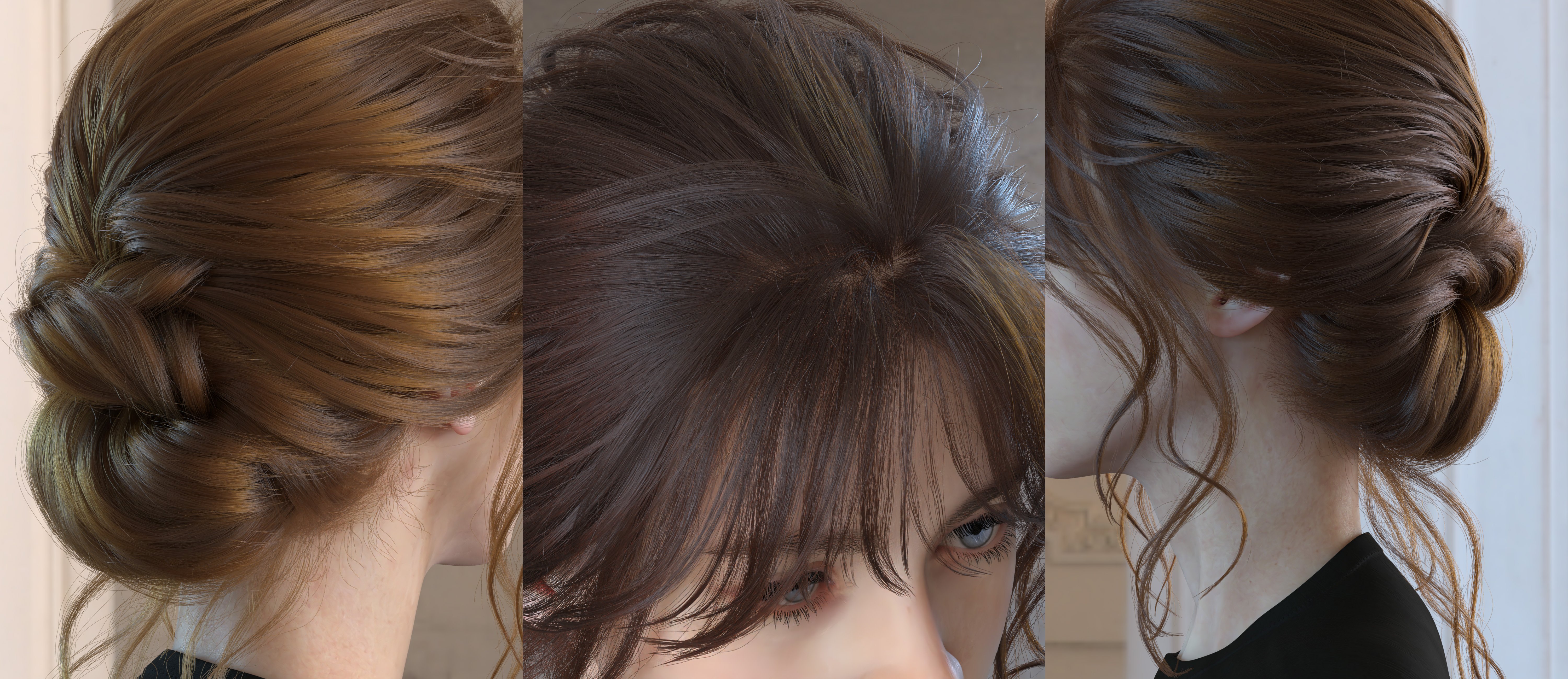 dForce Princess Petra's Graceful Bun