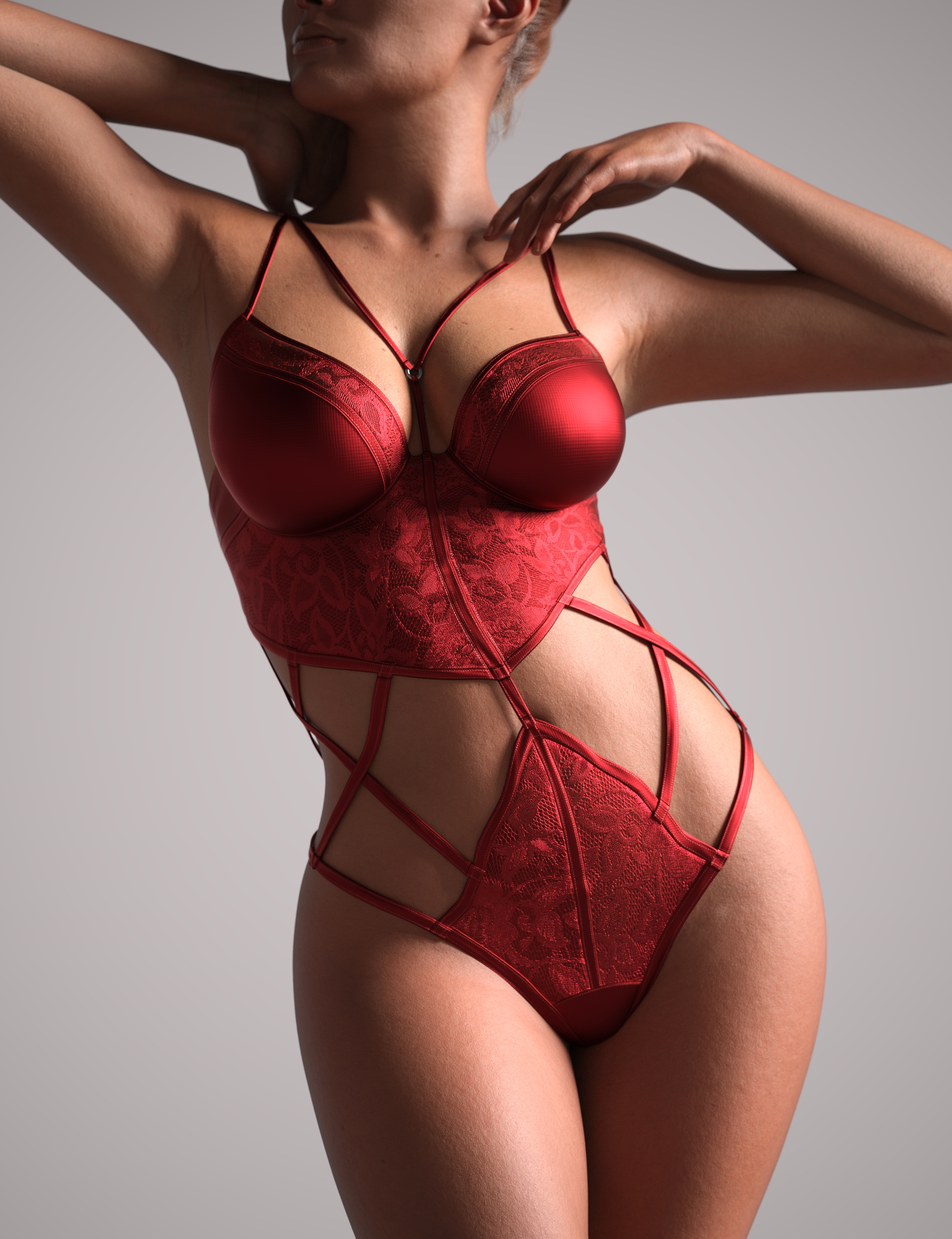 Scarlett Lingerie for Genesis 9 by: Mada, 3D Models by Daz 3D