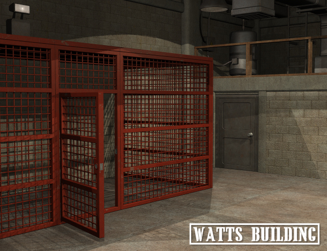 The Watts Building by: Nightshift3D, 3D Models by Daz 3D