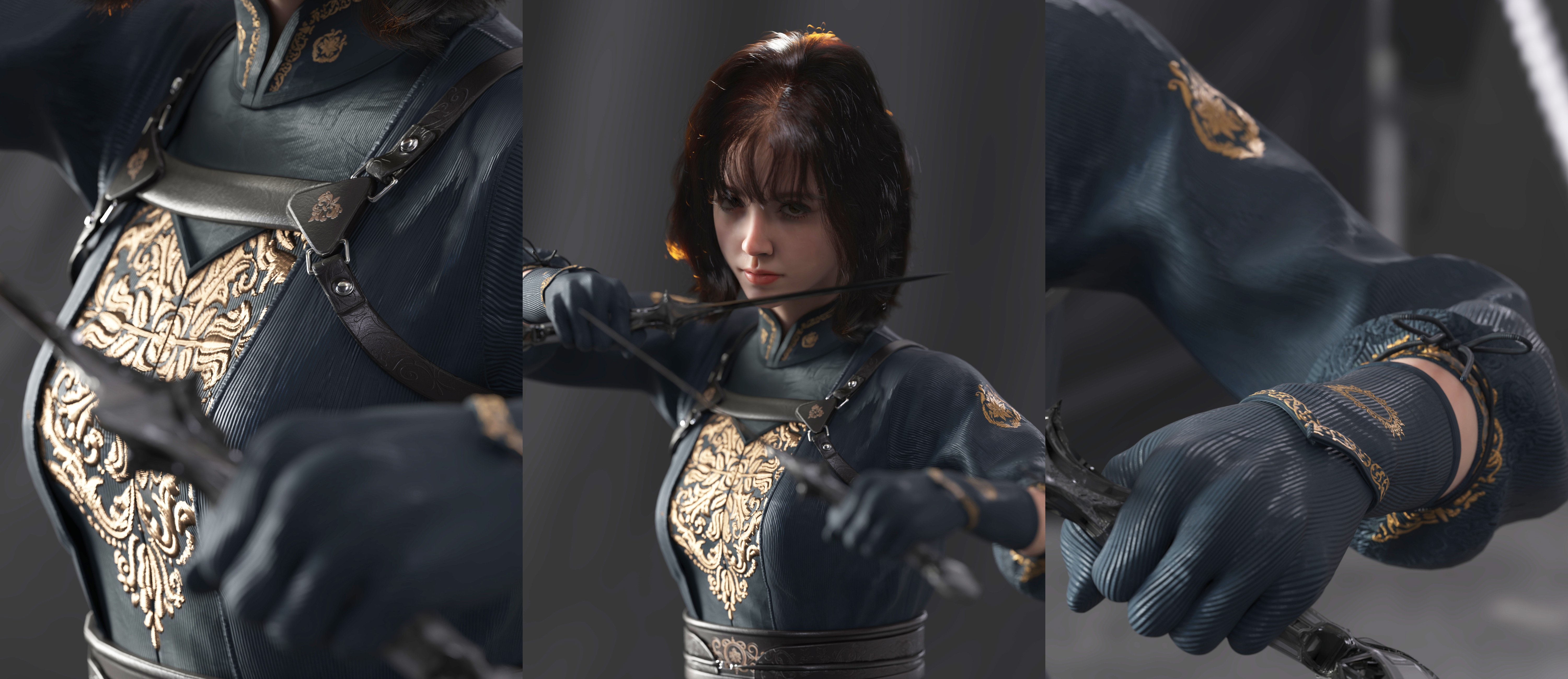 dForce Princess Petra's Assassin Outfit