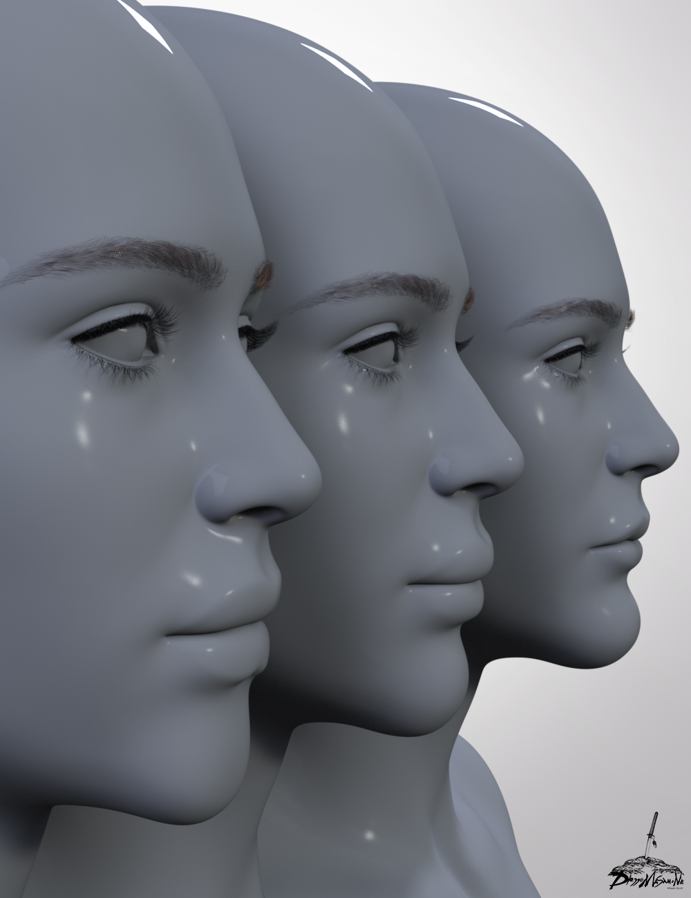 Lip and Chin Morphs for Genesis 9