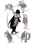 House Mouse's Poses by: Digiport, 3D Models by Daz 3D