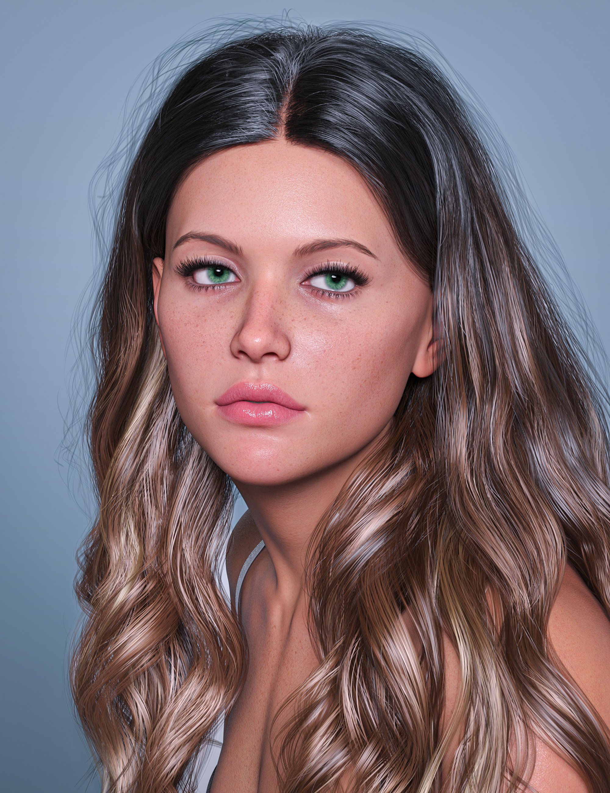 CJ Molly HD For Genesis 9 by: Colm Jackson, 3D Models by Daz 3D