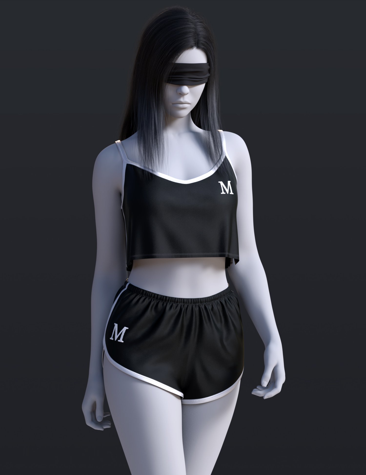 dForce BS Pajamas Set for Genesis 9