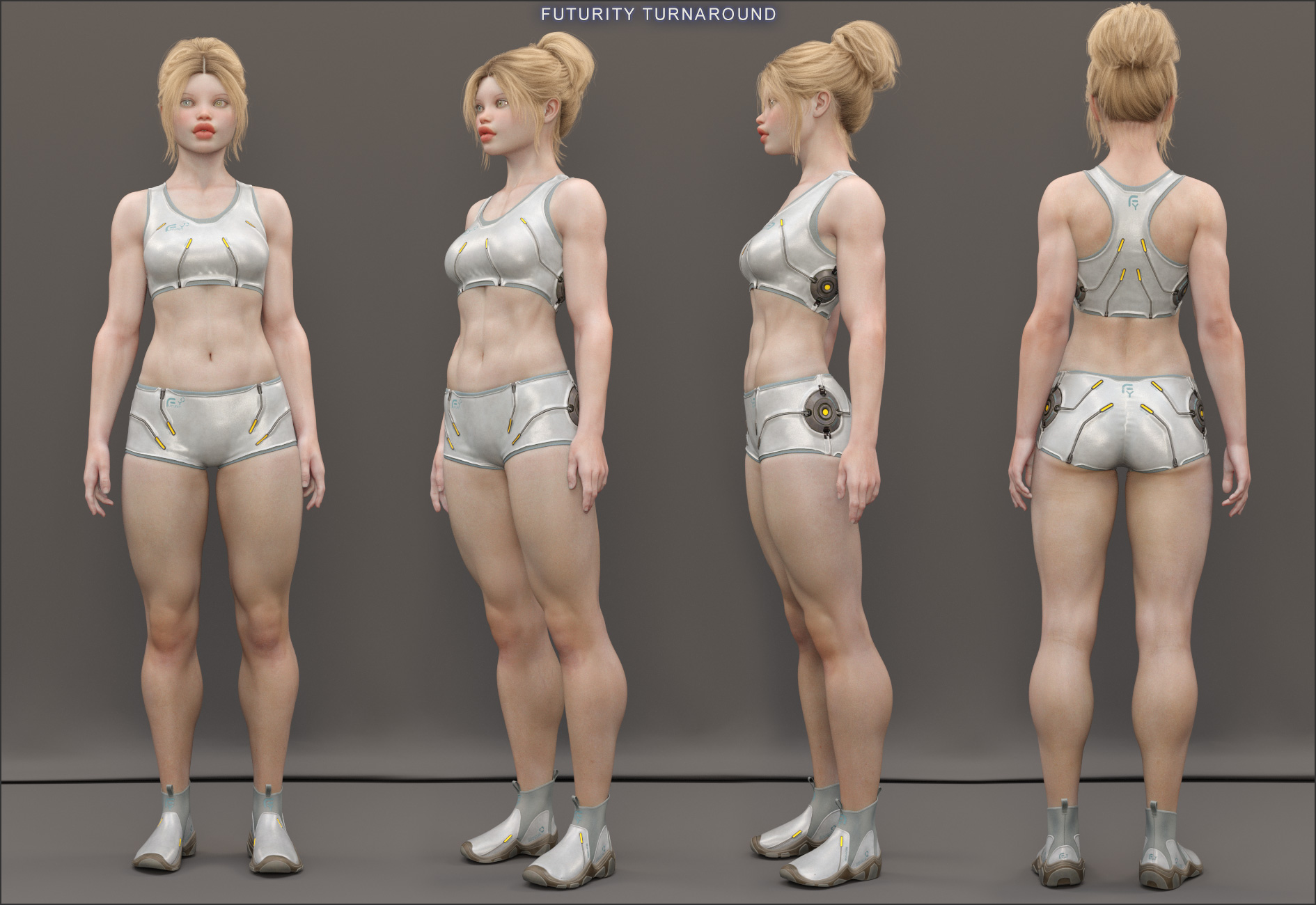 Astratech Outfit for Genesis 9 and 8