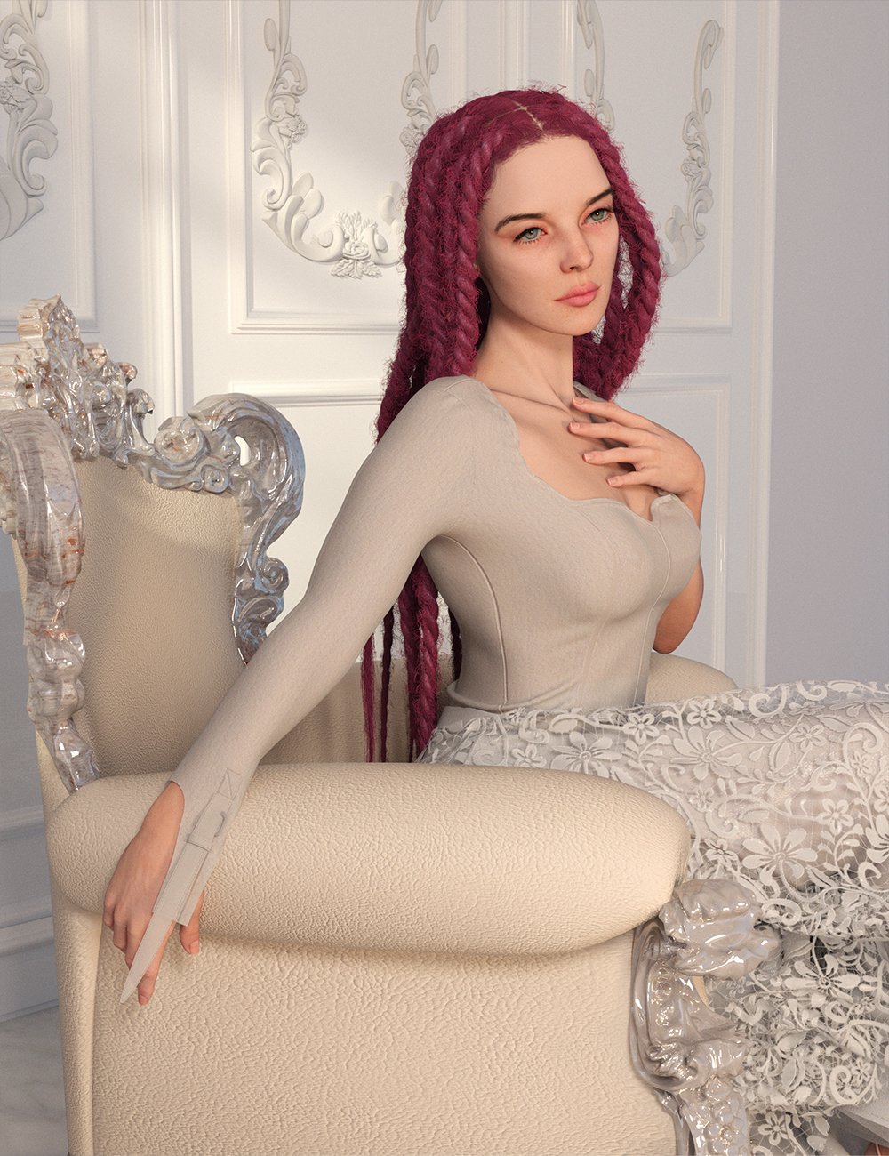 Mania HD for Genesis 9 Feminine by: Chrryt, 3D Models by Daz 3D