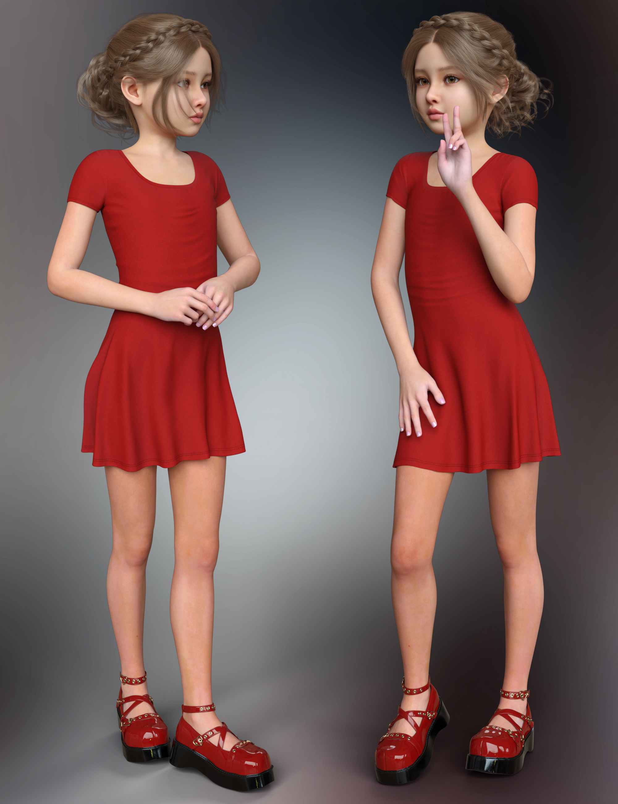 Vo Ava Young HD for Genesis 9 | Daz 3D