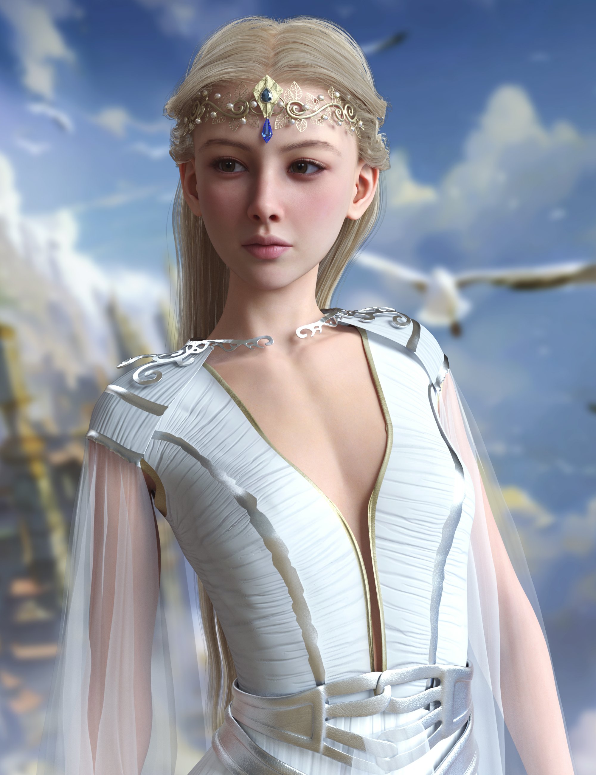 Vo Air HD for Genesis 9 by: VOOTW, 3D Models by Daz 3D