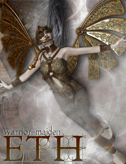 Warrior Maiden Eth by: surreality, 3D Models by Daz 3D